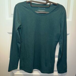 4/$20 Tahari Women's Teal Long Sleeve Top